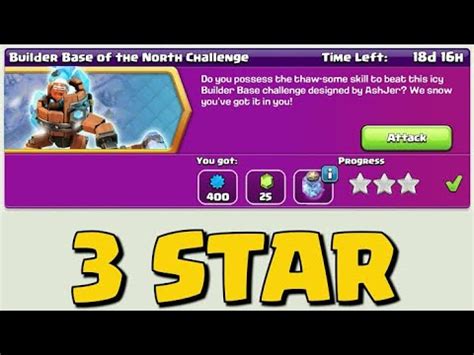 Clash of Clans: How to beat the Builder Base of the North Challenge.